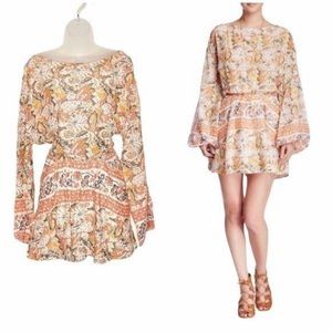 Free People Cut Away Mini Dress